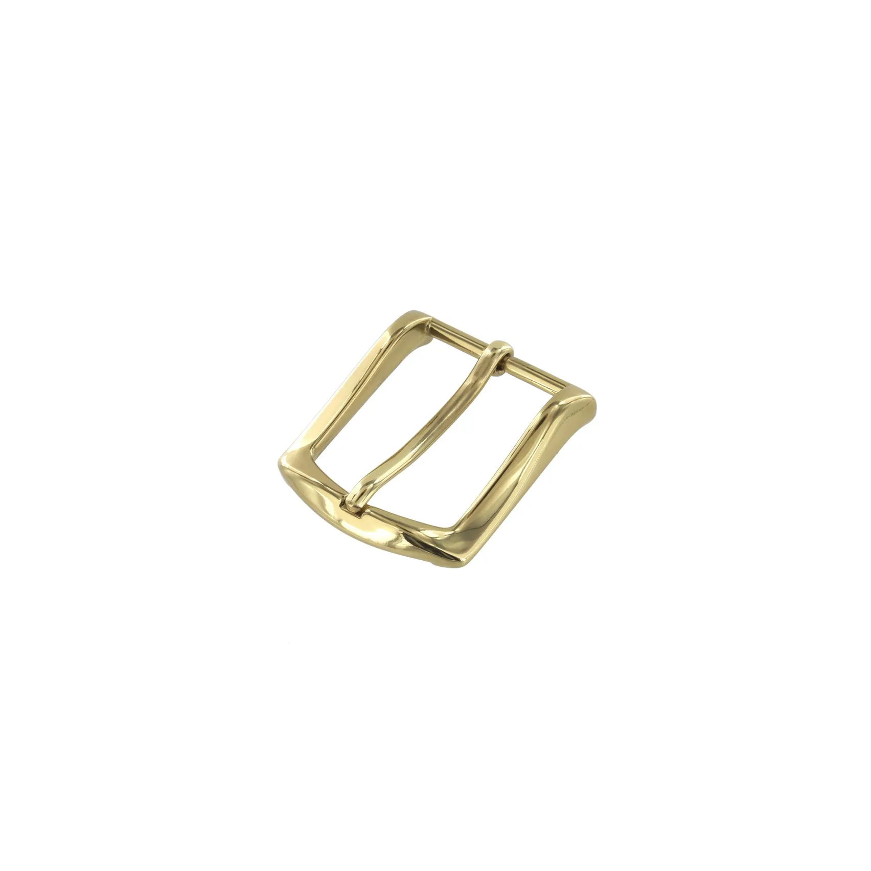 1 1/4" Sand Classic Belt with Sutton Dress Buckle in Brass