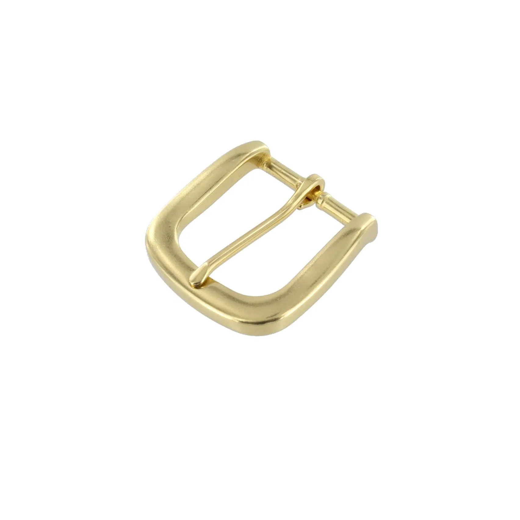 1 1/4" Violet Classic Belt with Oxford Cocktail Buckle in Brass