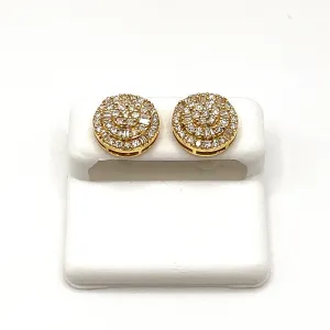 10KT DIAMOND EARRINGS