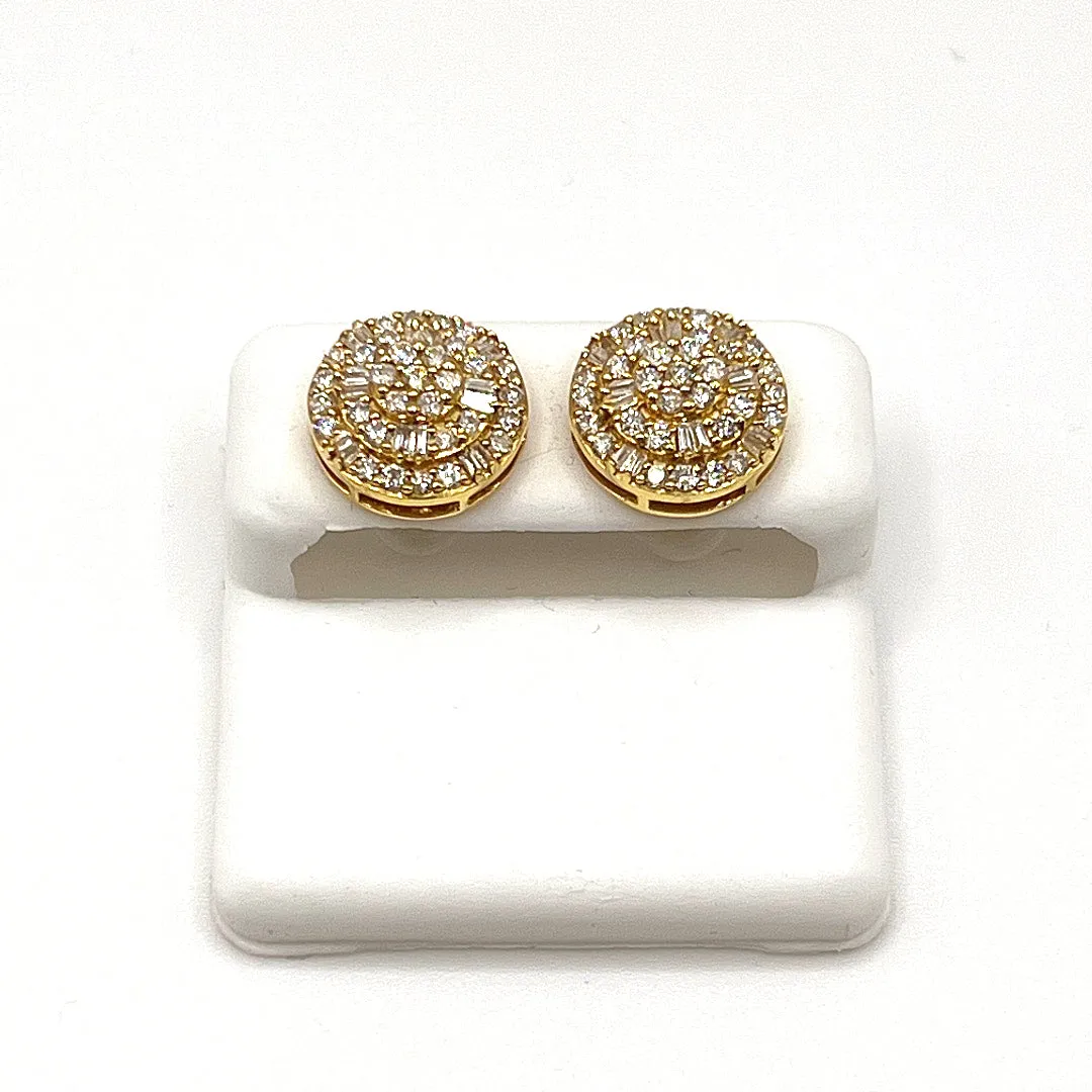 10KT DIAMOND EARRINGS