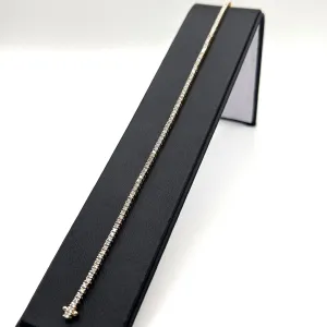 14KT DIAMOND TENNIS BRACELET