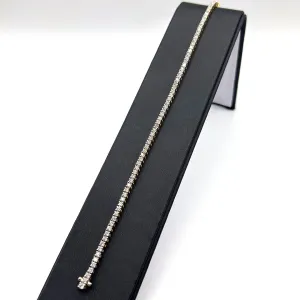 14KT DIAMOND TENNIS BRACELET