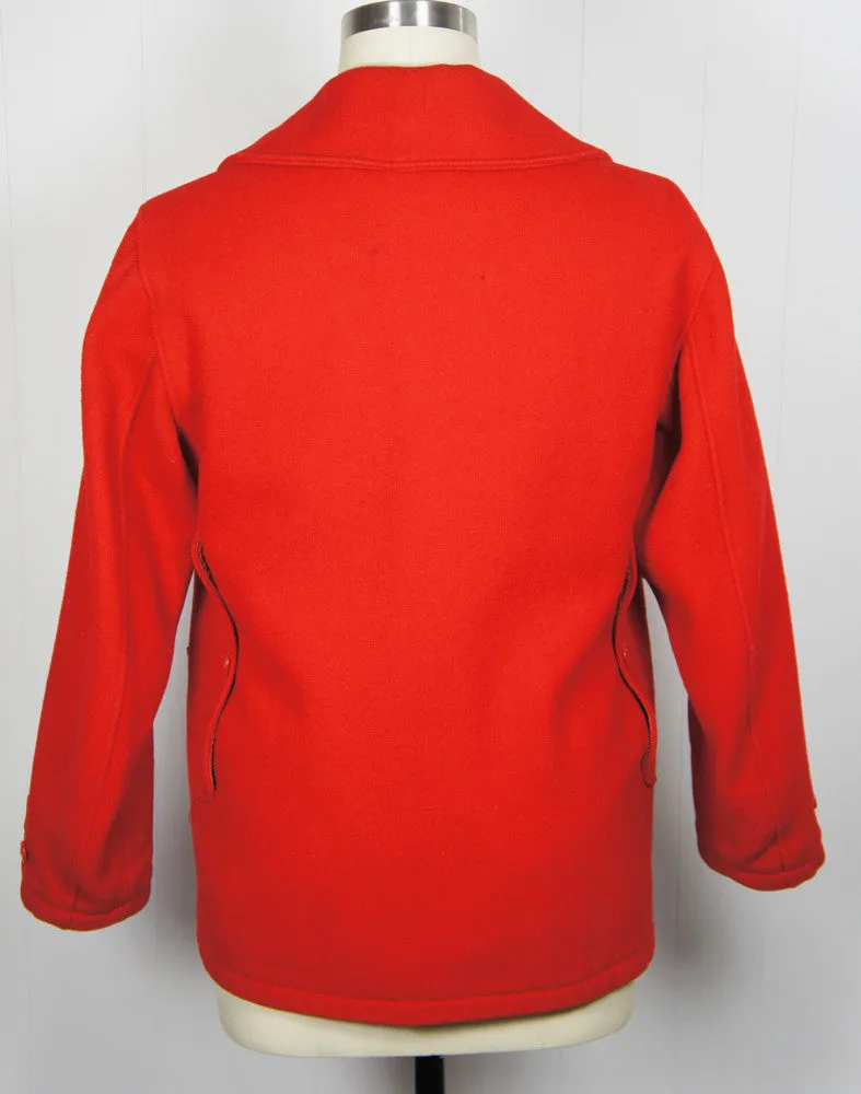 1940's Red Woolrich Hunting Jacket - Size L