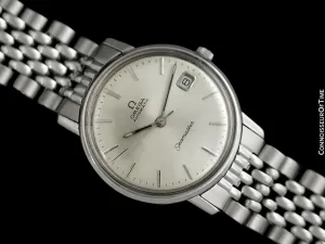 1960's Omega Seamaster Mens Vintage Watch with 565 Movement - Stainless Steel