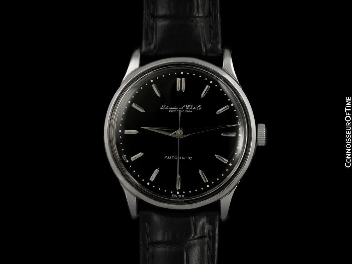 1961 IWC Vintage Mens Full Size Watch, Cal. 853 Automatic - Stainless Steel