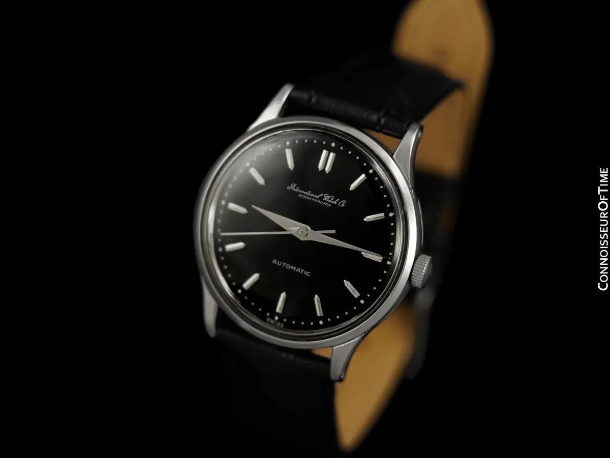 1961 IWC Vintage Mens Full Size Watch, Cal. 853 Automatic - Stainless Steel