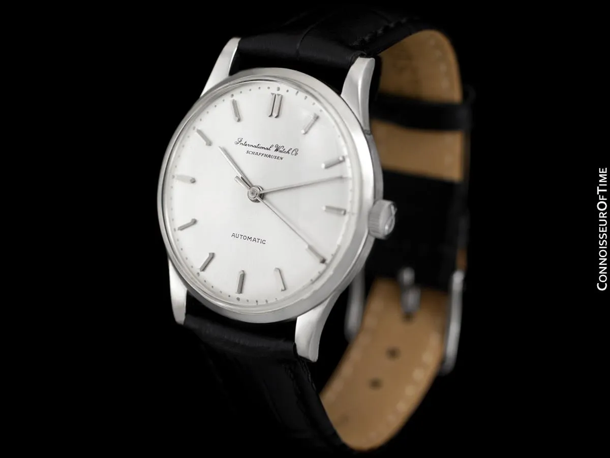 1961 IWC Vintage Mens Watch, Cal. 853 Automatic - Platinum
