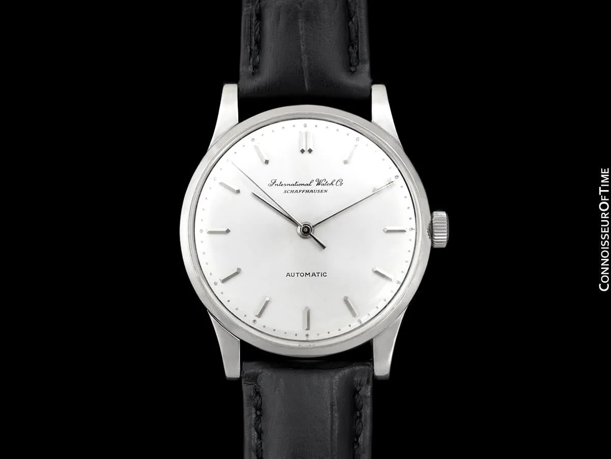 1961 IWC Vintage Mens Watch, Cal. 853 Automatic - Platinum