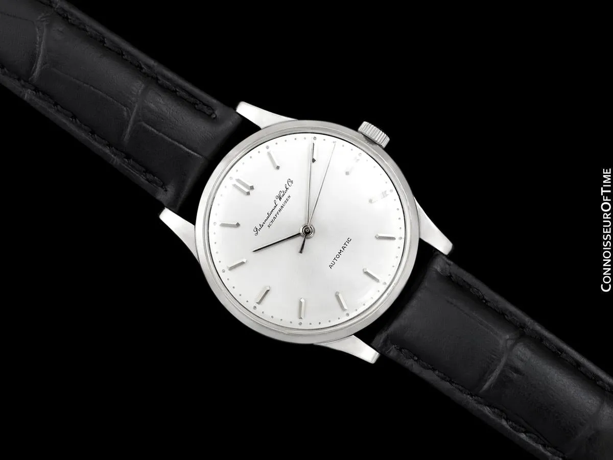 1961 IWC Vintage Mens Watch, Cal. 853 Automatic - Platinum