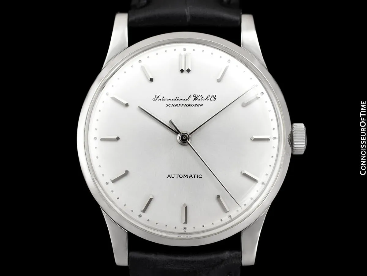 1961 IWC Vintage Mens Watch, Cal. 853 Automatic - Platinum
