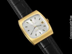 1969 Omega Constellation Vintage Mens Watch - 18K Gold Plated & Stainless Steel