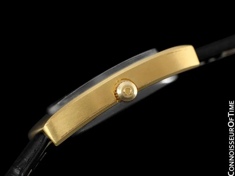 1969 Omega Constellation Vintage Mens Watch - 18K Gold Plated & Stainless Steel