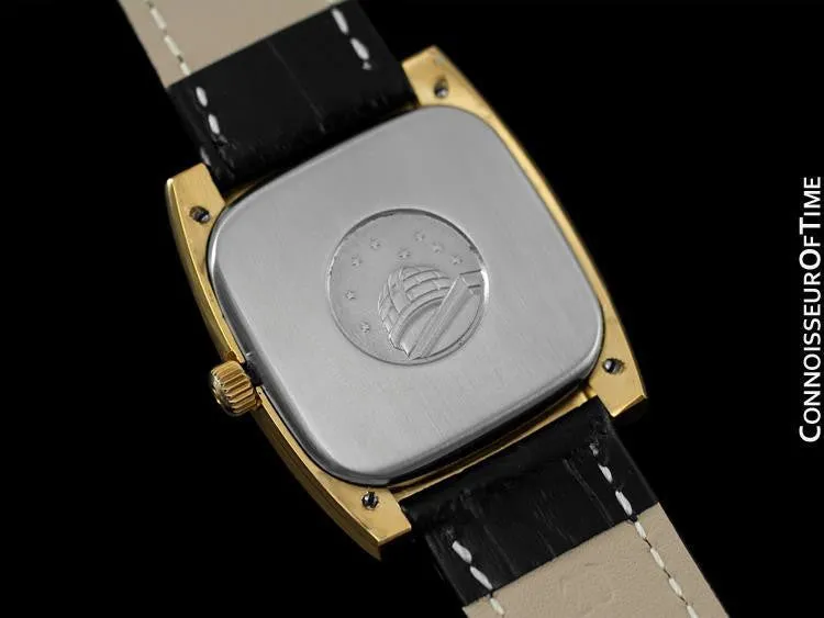 1969 Omega Constellation Vintage Mens Watch - 18K Gold Plated & Stainless Steel
