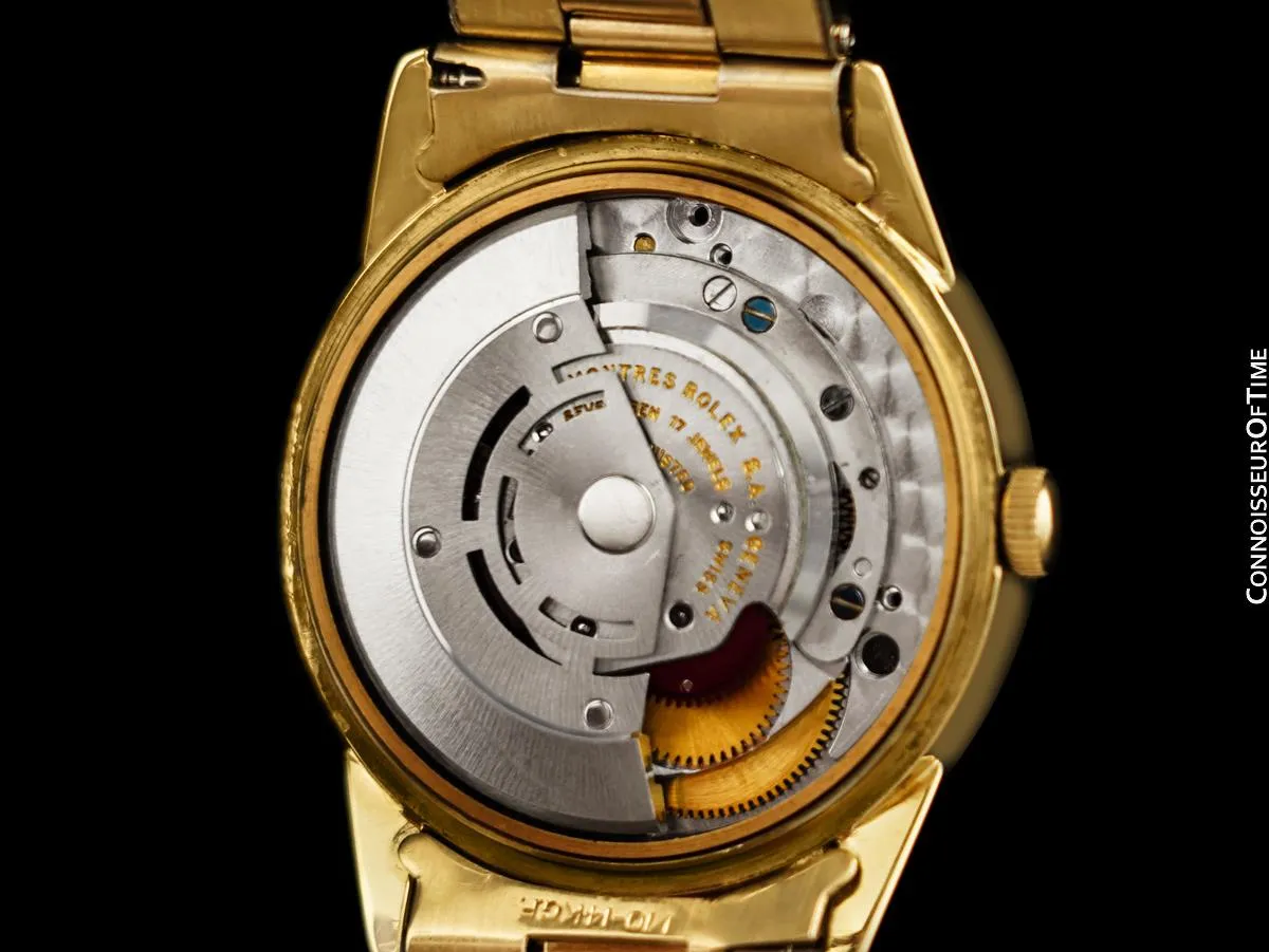 1969 Rolex Perpetual Vintage Mens Automatic Watch on Bracelet - 14K Gold Filled
