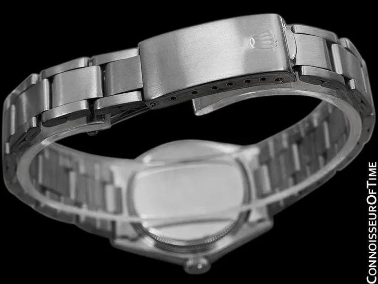 1970 Rolex Vintage Midsize 30mm Oysterdate Precision Date Watch - Stainless Steel