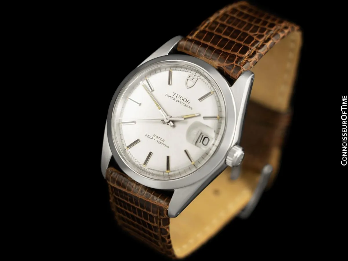 1980 Tudor (Rolex) Prince Oysterdate Vintage Mens Ref. 9050/0 Watch - Stainless Steel