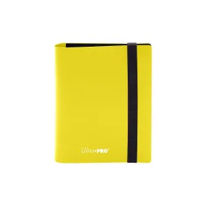 2-Pocket Eclipse Lemon Yellow Pro-Binder