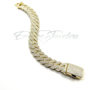 925 MOISSANITE CUBAN BRACELET