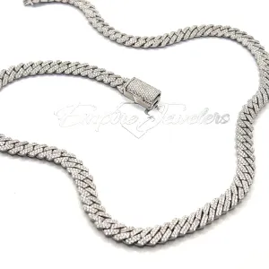 925 MOISSANITE CUBAN CHAIN