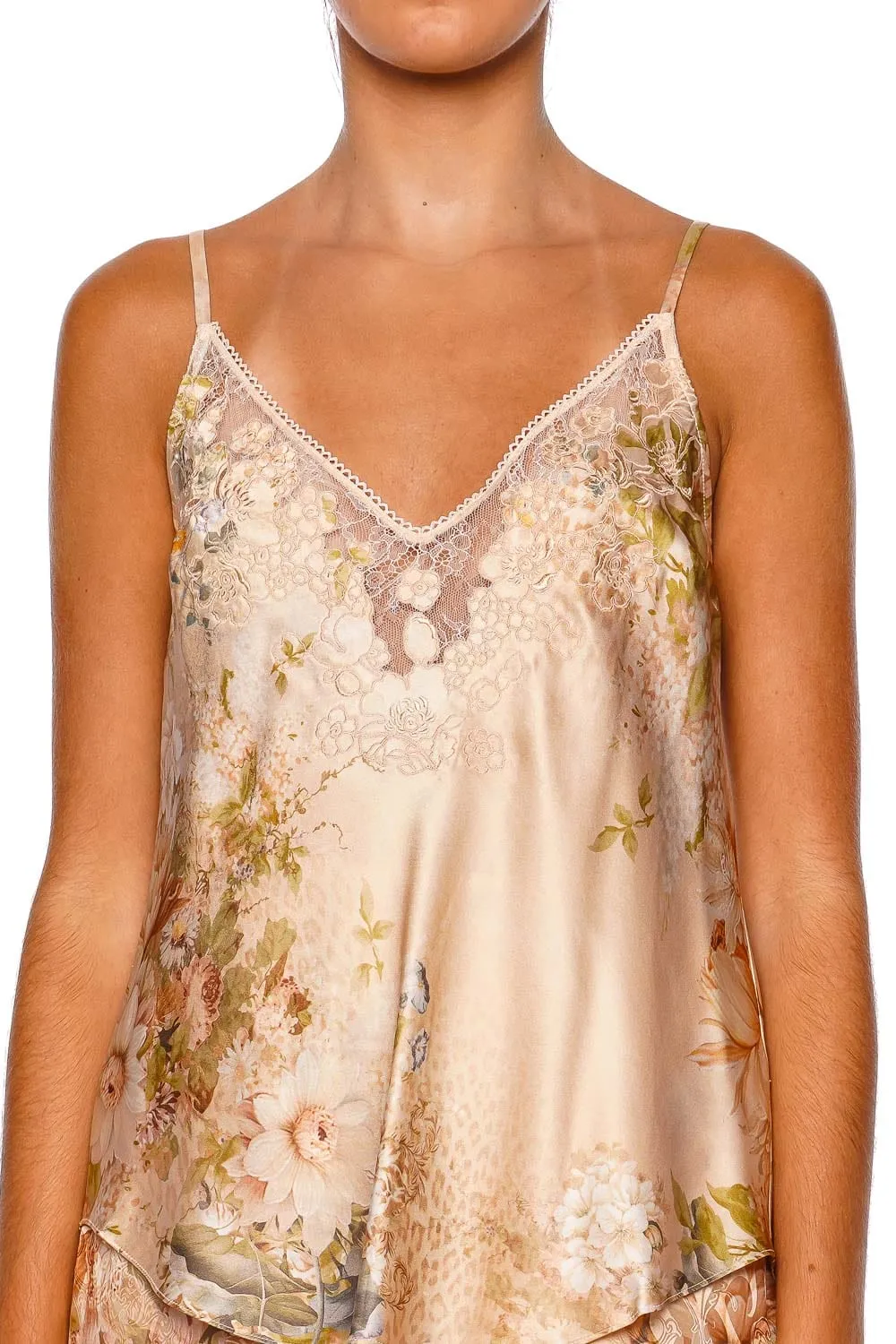 Adorned in Antiquity V Neck Cami