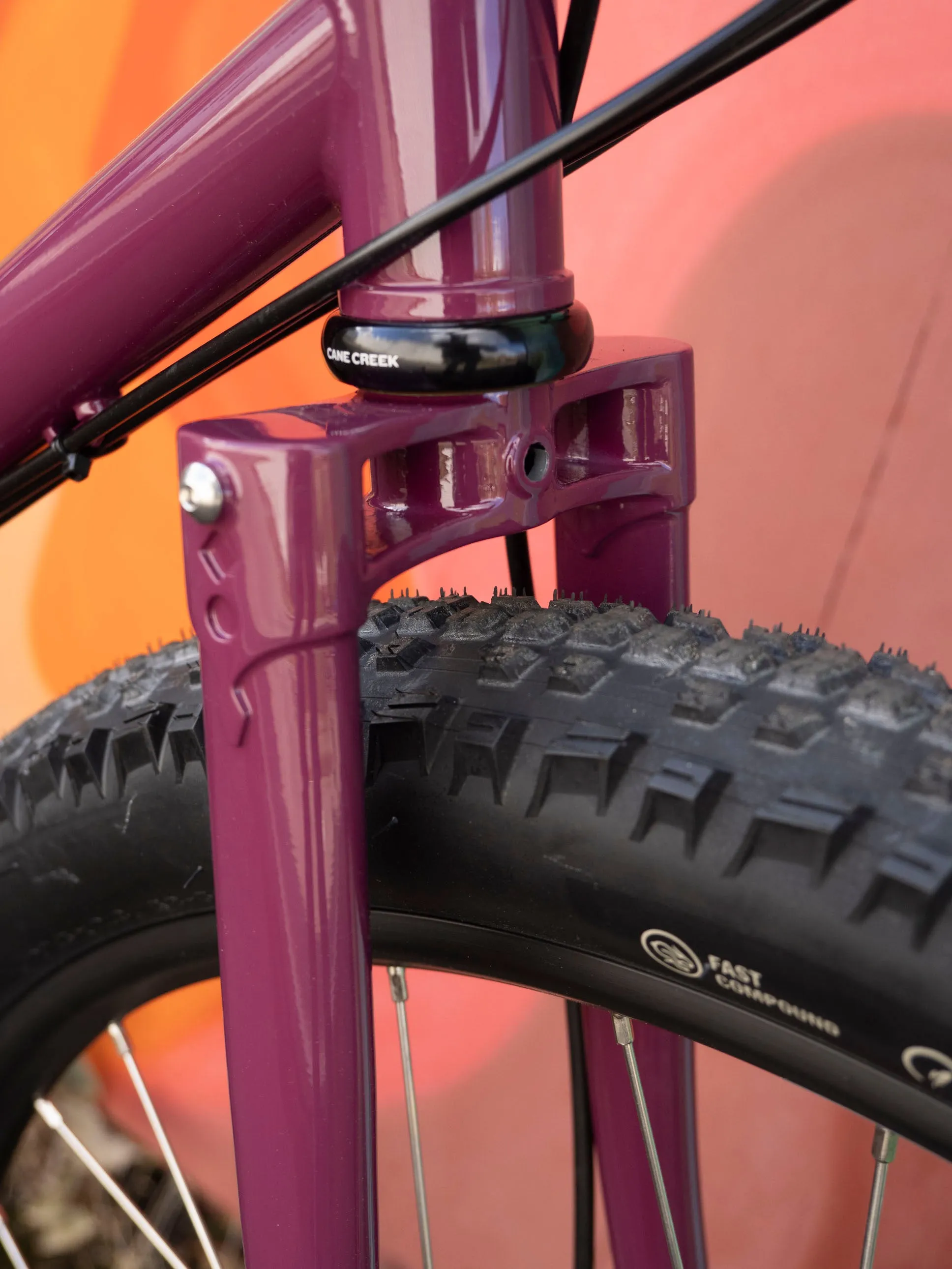 All-City Gorilla Monsoon Apex All Terrain Bike, 650b, Steel, Charred Berry, 58cm