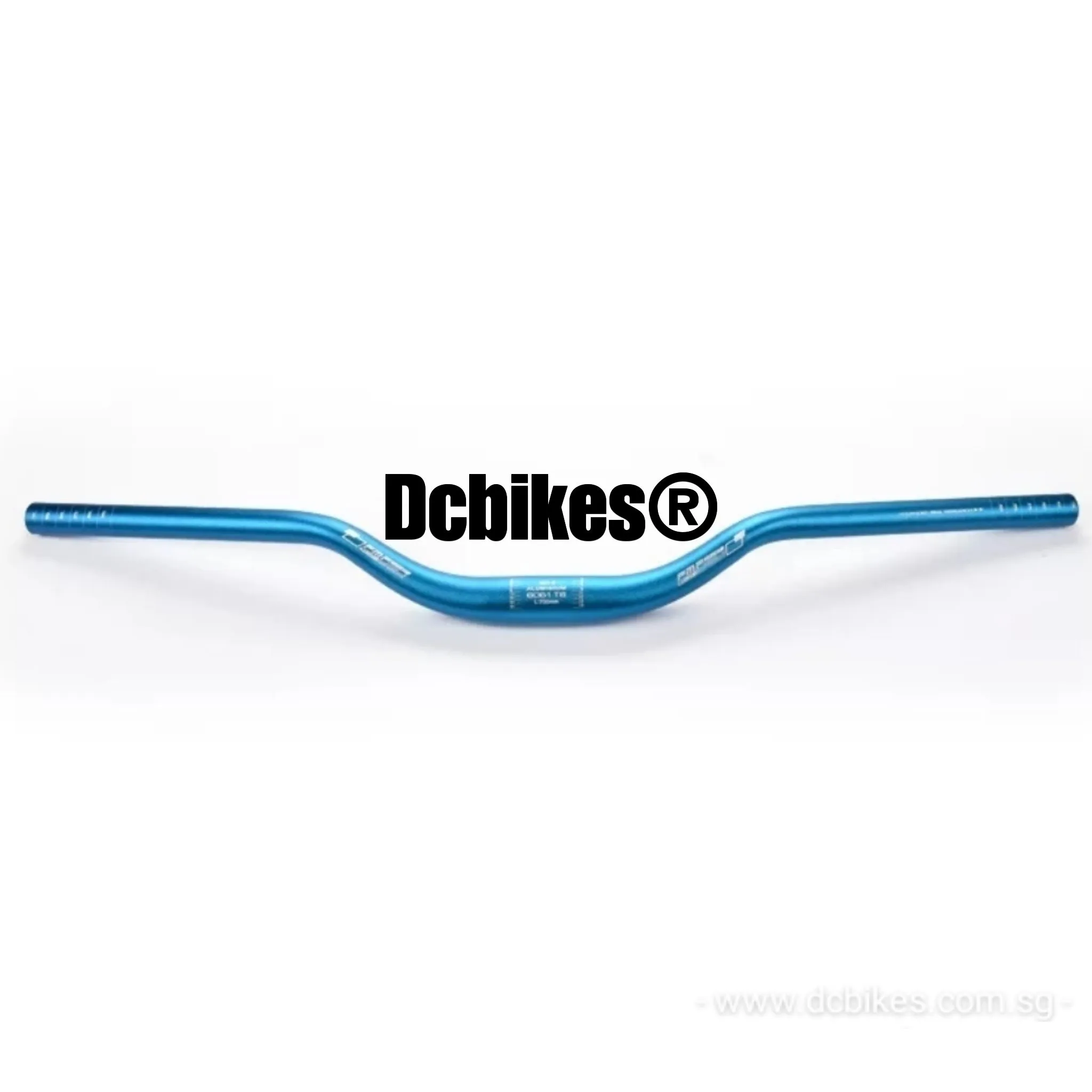 Aluminium 700mm MTB Trail 50mm Riser Handlebar 31.8mm