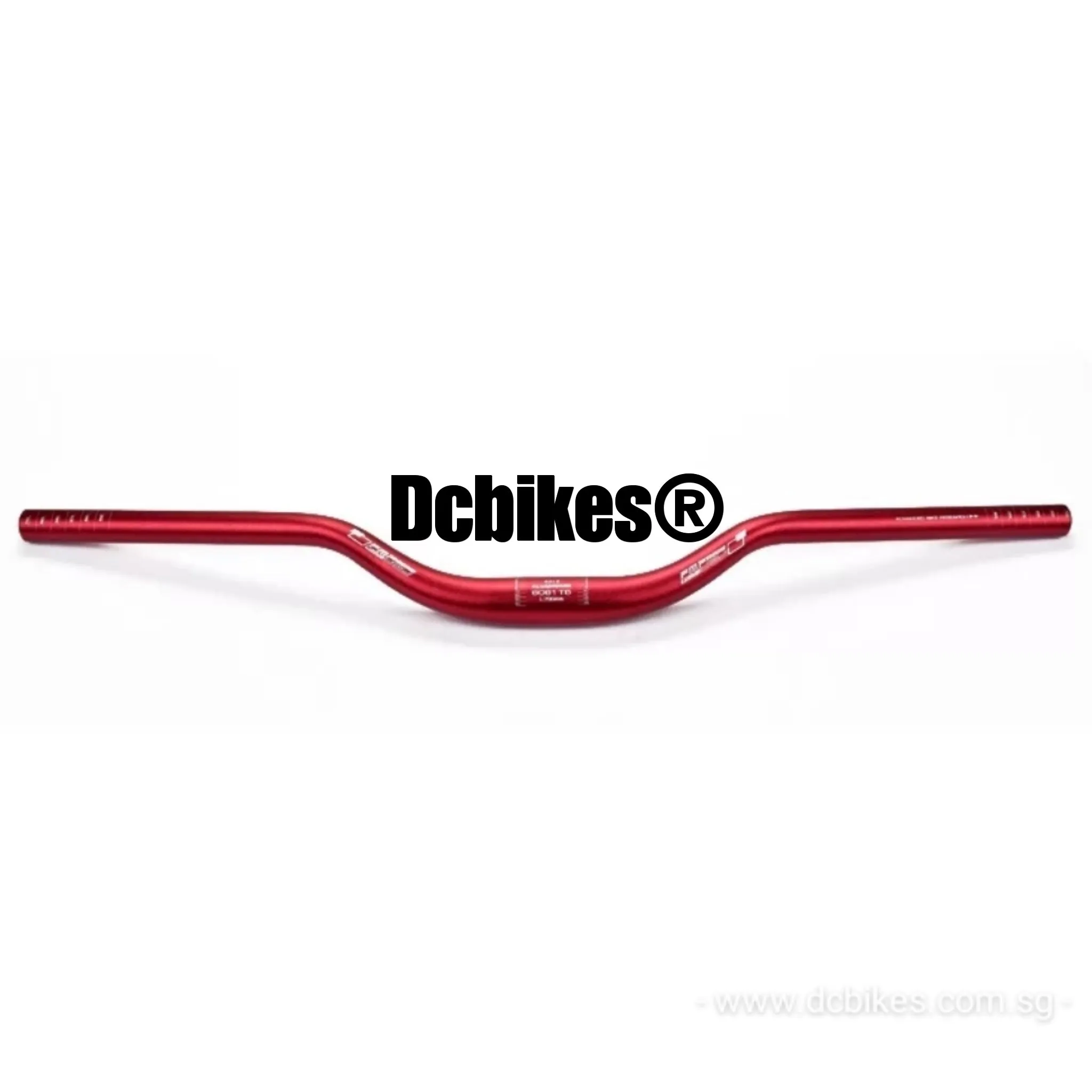 Aluminium 700mm MTB Trail 50mm Riser Handlebar 31.8mm