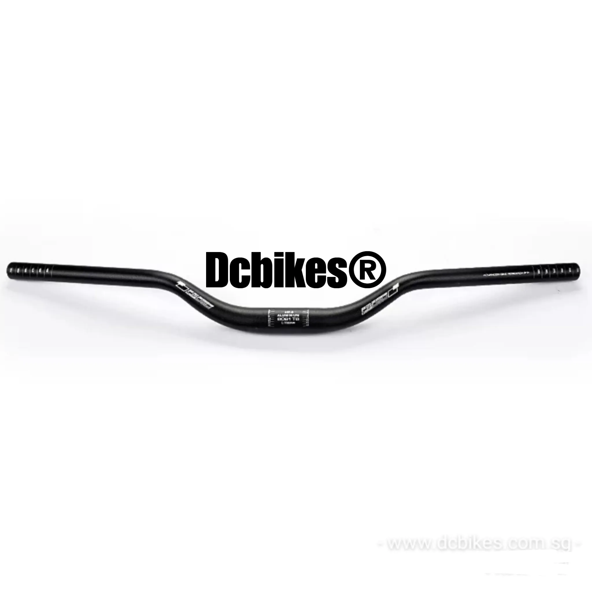 Aluminium 700mm MTB Trail 50mm Riser Handlebar 31.8mm