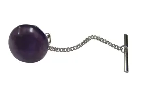 Amethyst Gemstone Tie Tack