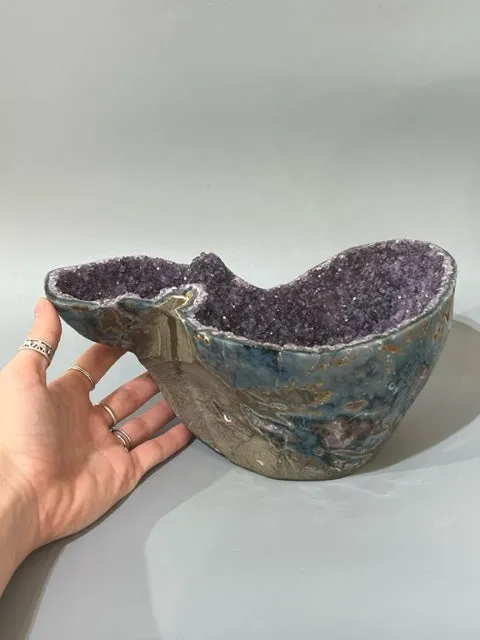 Amethyst Geode Bowl