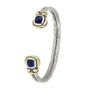 Anvil Color Collection - Cubic Zirconia Cuff Bracelet