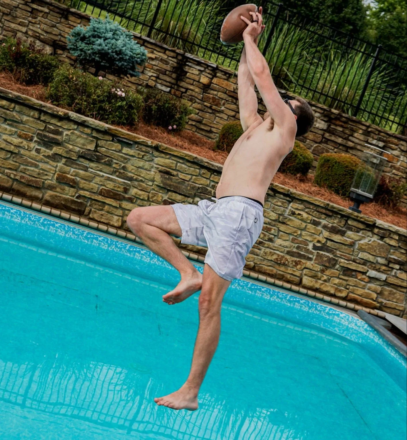 Arctic Camo Swim Trunks