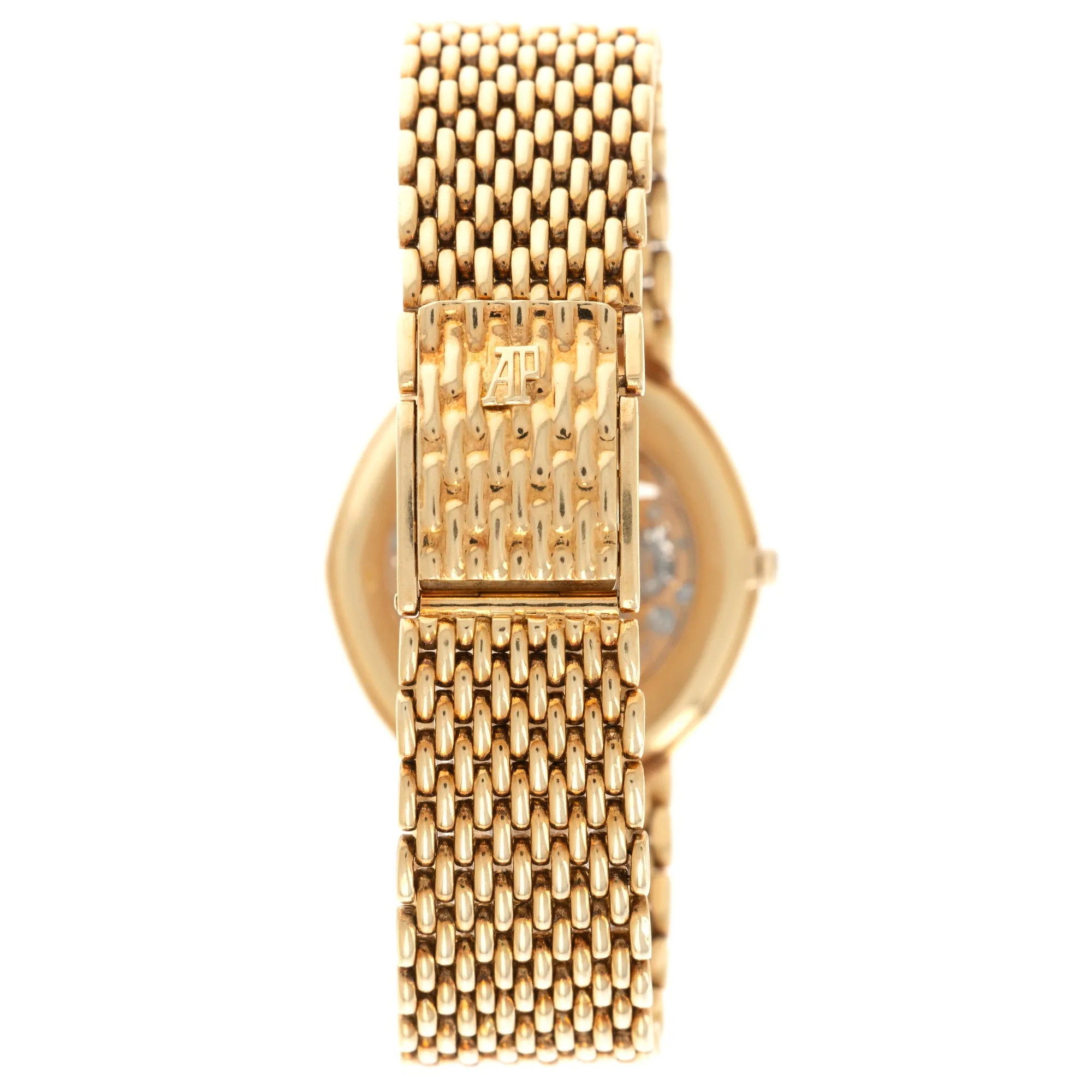 Audemars Piguet Yellow Gold and Diamond Skeleton Watch