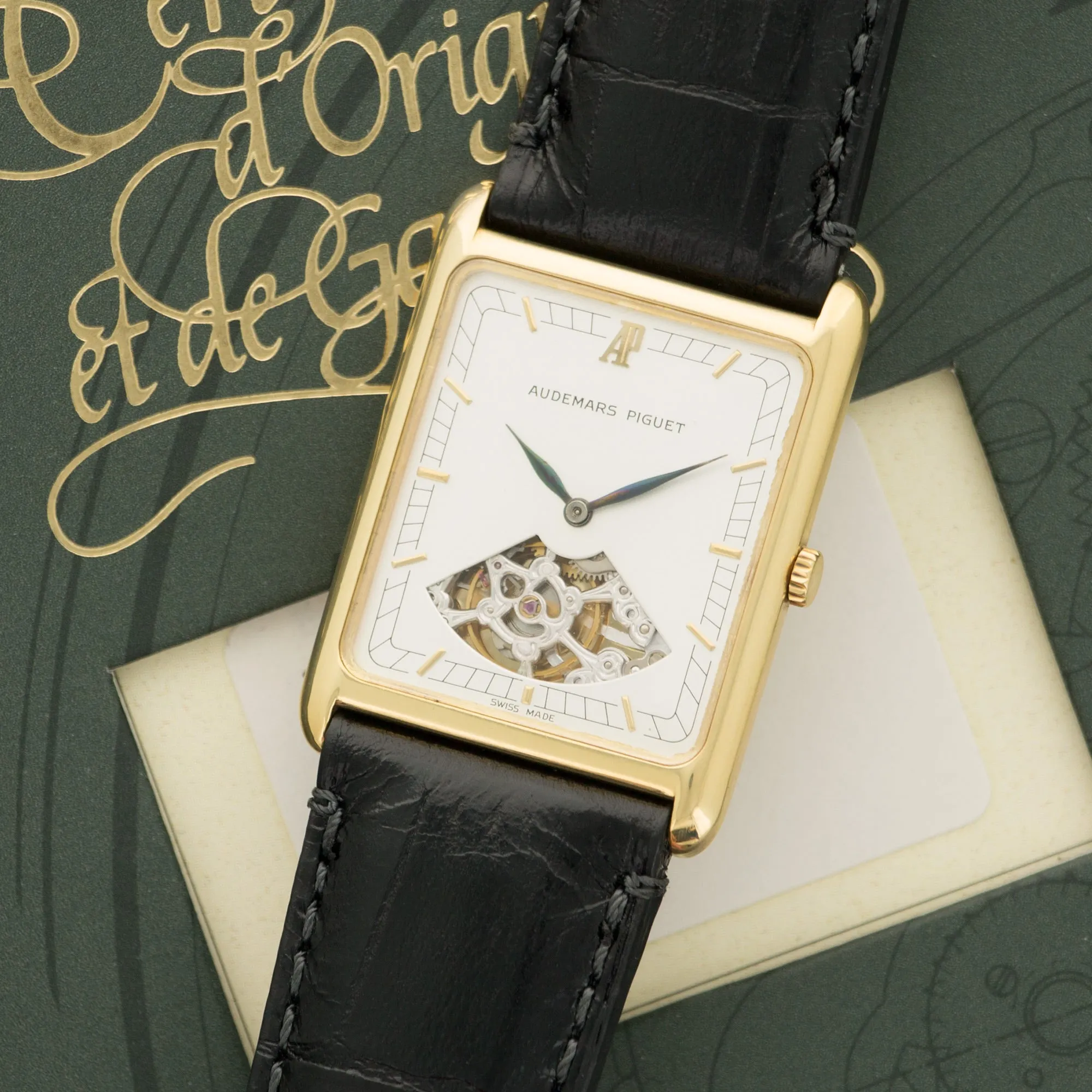 Audemars Piguet Yellow Gold Skeleton Watch Ref. 14529
