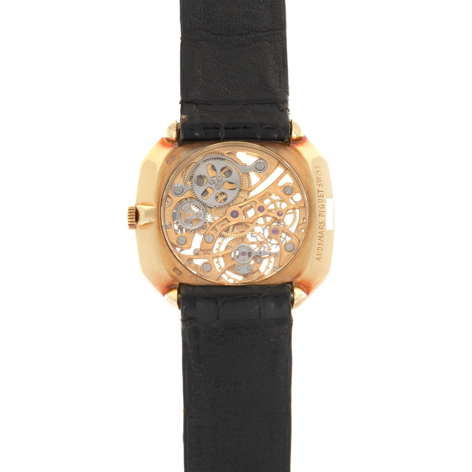 Audemars Piguet Yellow Gold Skeleton Watch