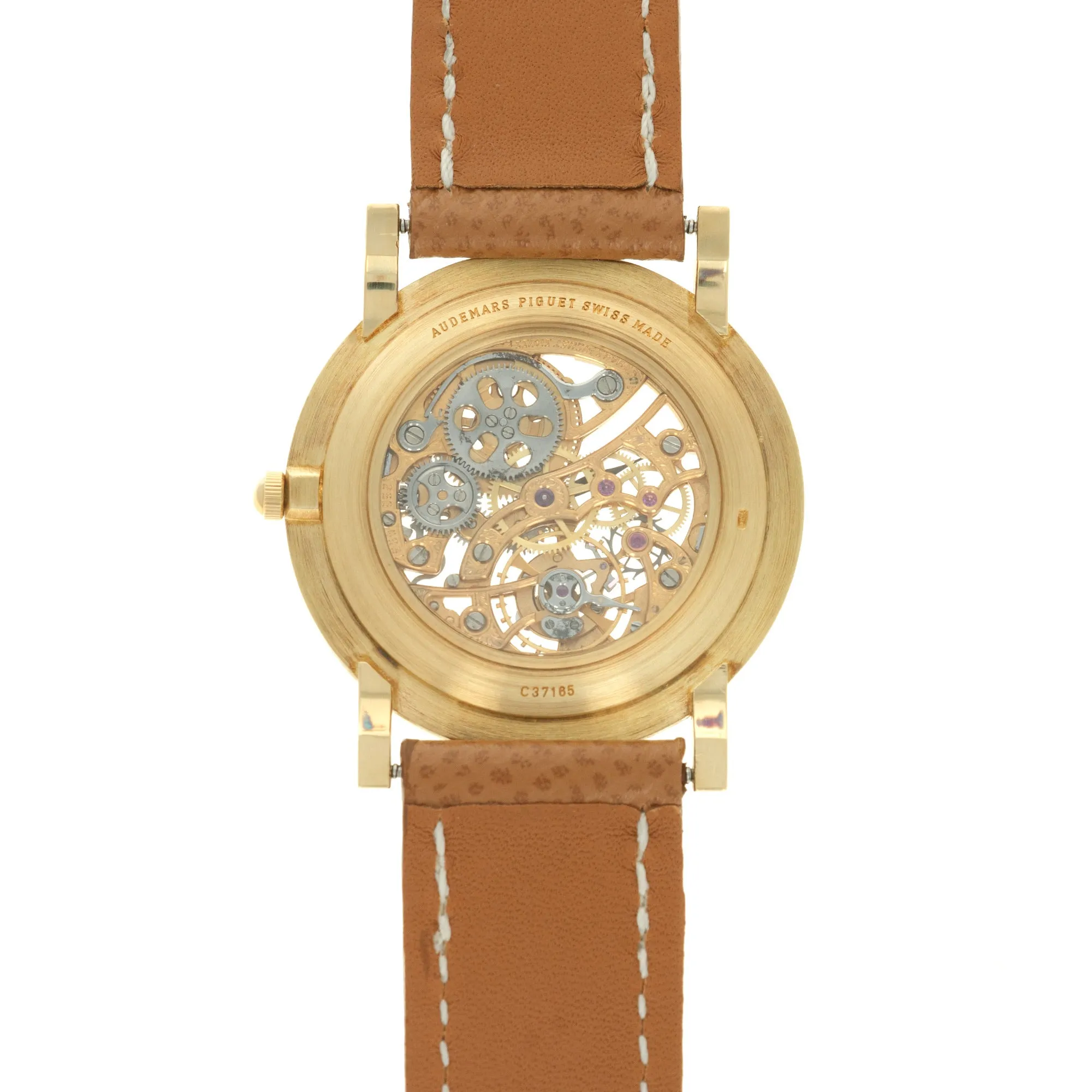Audemars Piguet Yellow Gold Skeletonized Watch