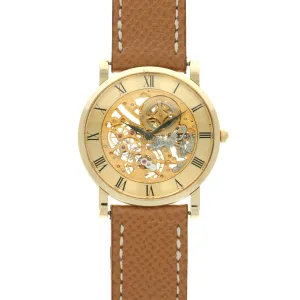 Audemars Piguet Yellow Gold Skeletonized Watch