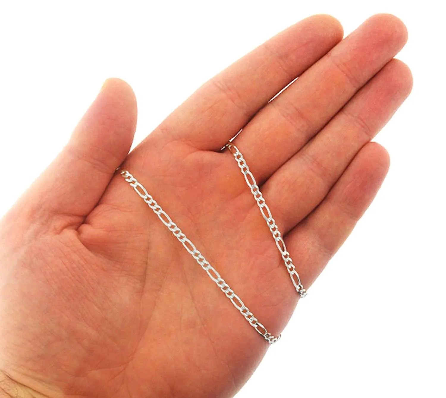 Authentic Solid .925 Diamond-Cut Pave Chain|MEN Real Italian 925 Jewelry