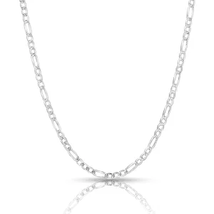 Authentic Solid .925 Diamond-Cut Pave Chain|MEN Real Italian 925 Jewelry
