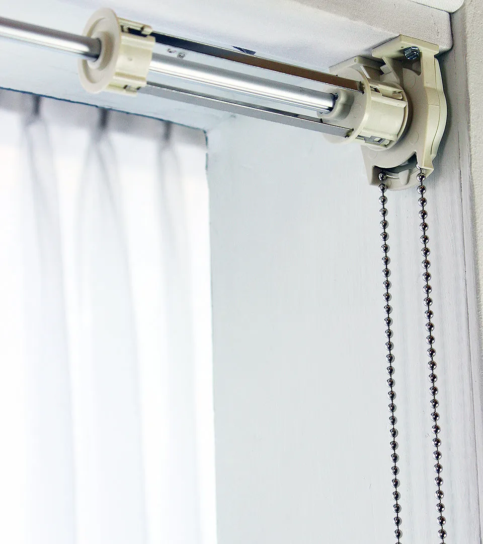 Beige Cream Voile Austrian Sheer Shades