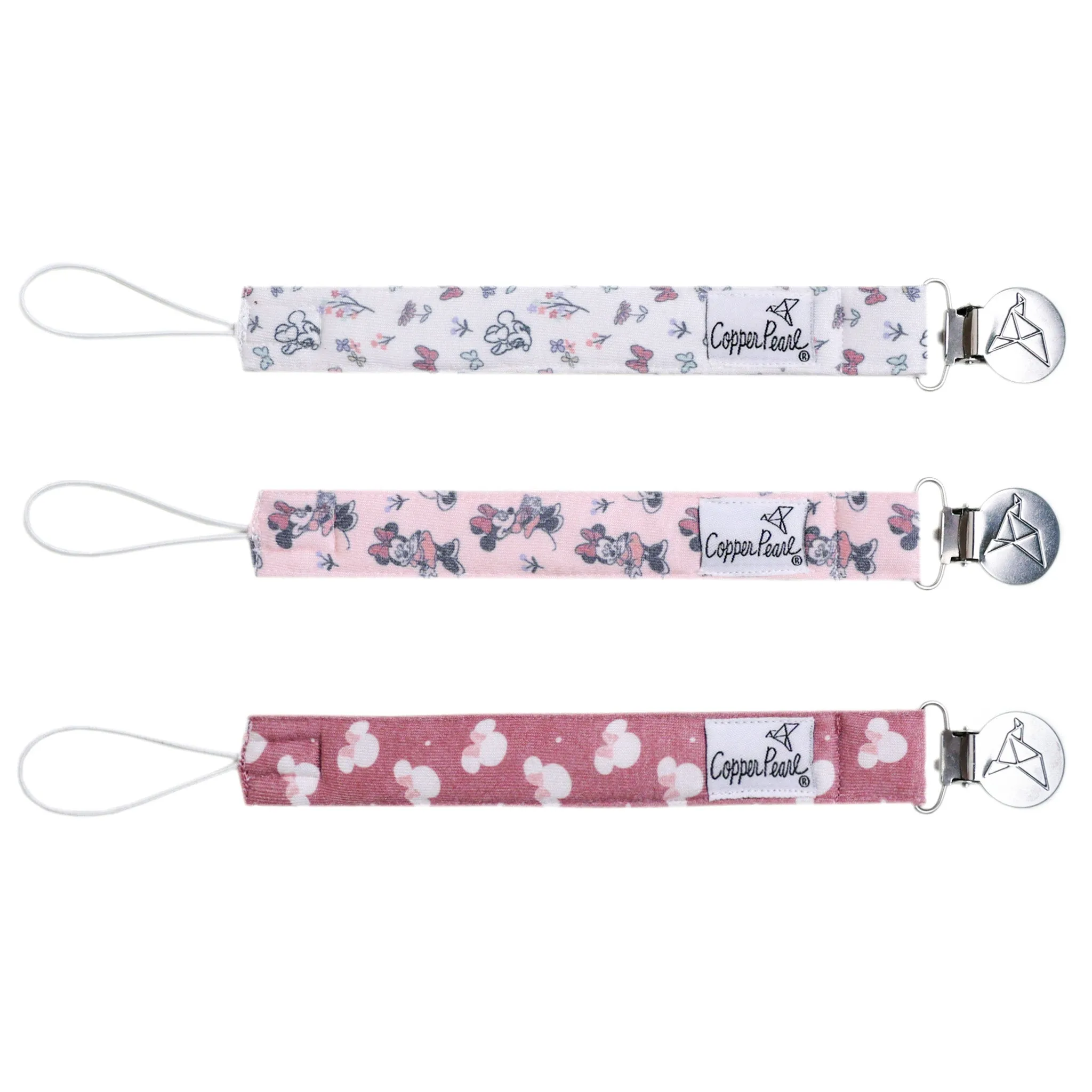 Binky Clips - Minnie Mouse