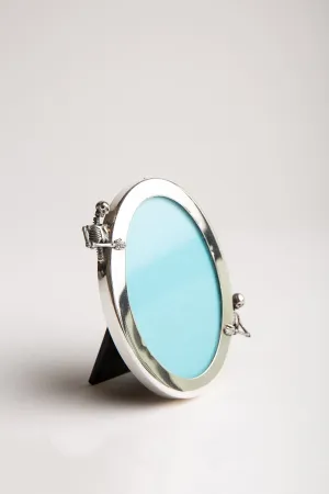 BLIND MAN TOGS | SILVER SKELETON PHOTO FRAME