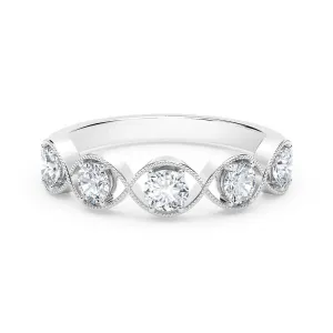 Braided Five Stone Ring