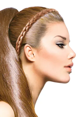 Braided Headband: Honey Blonde