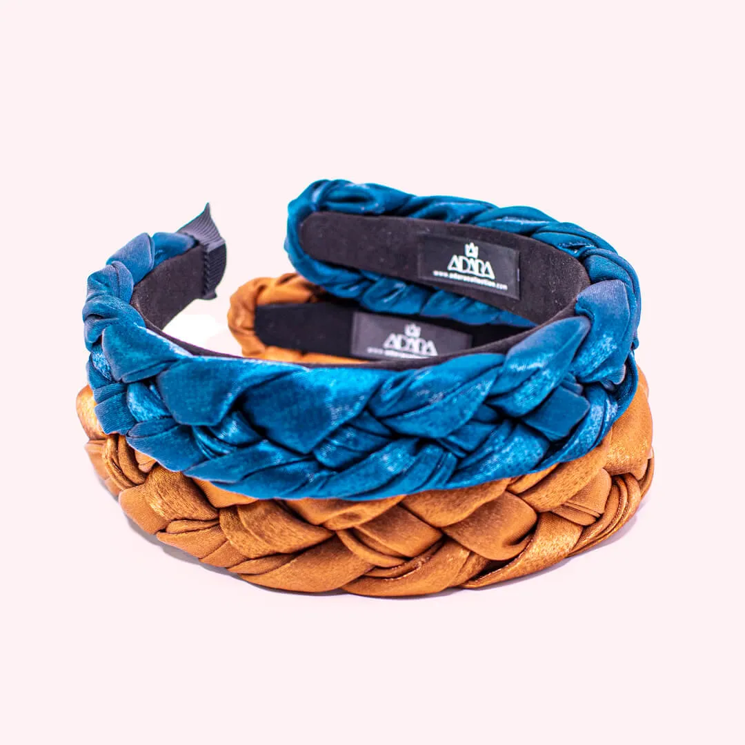 Braided Thick Womens Thick Headbands • Leia Model
