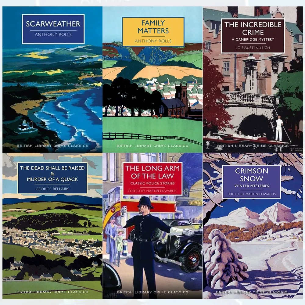 British Library Crime Classics series 7 : 6 books Collection Set
