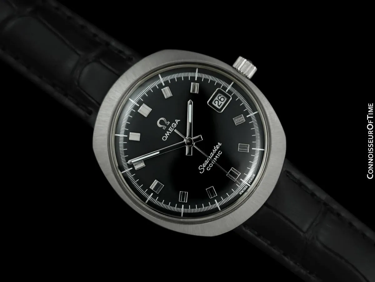 c. 1969 Omega Seamaster Cosmic Vintage Mens Cal. 565 Automatic Watch - Stainless Steel
