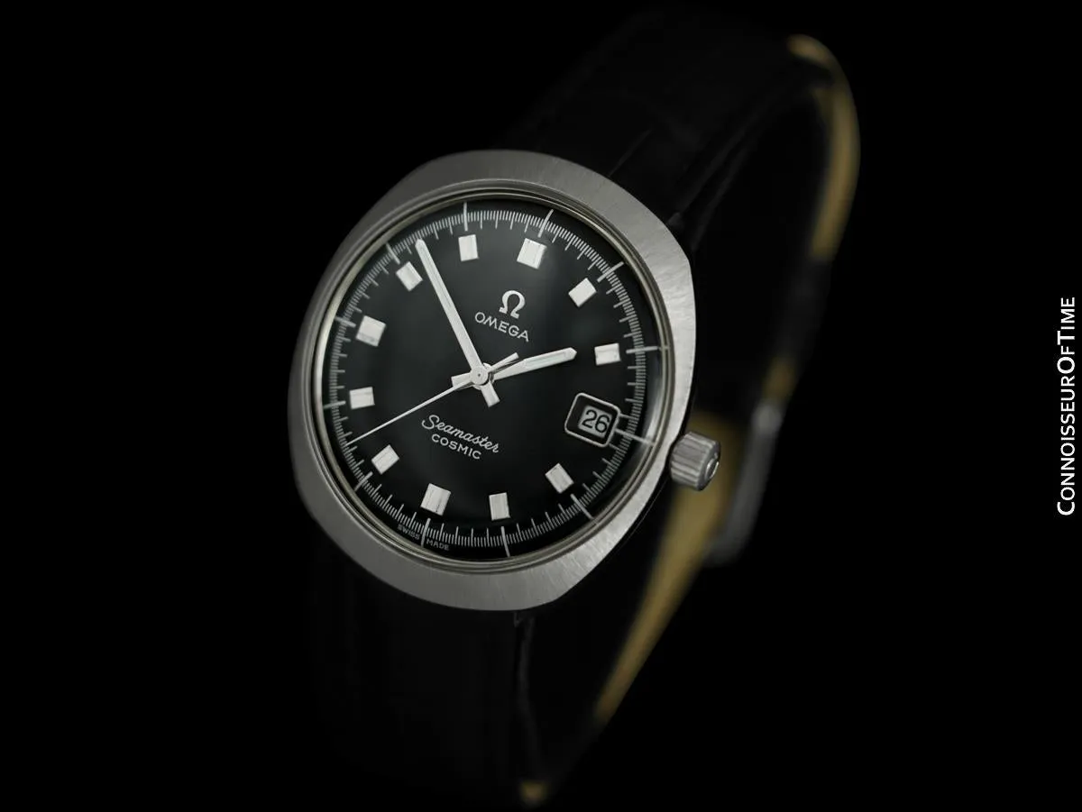c. 1969 Omega Seamaster Cosmic Vintage Mens Cal. 565 Automatic Watch - Stainless Steel