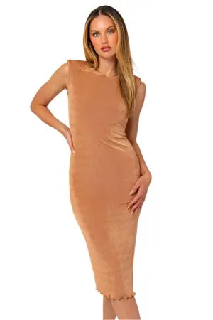 Cap Sleeve Midi Dress