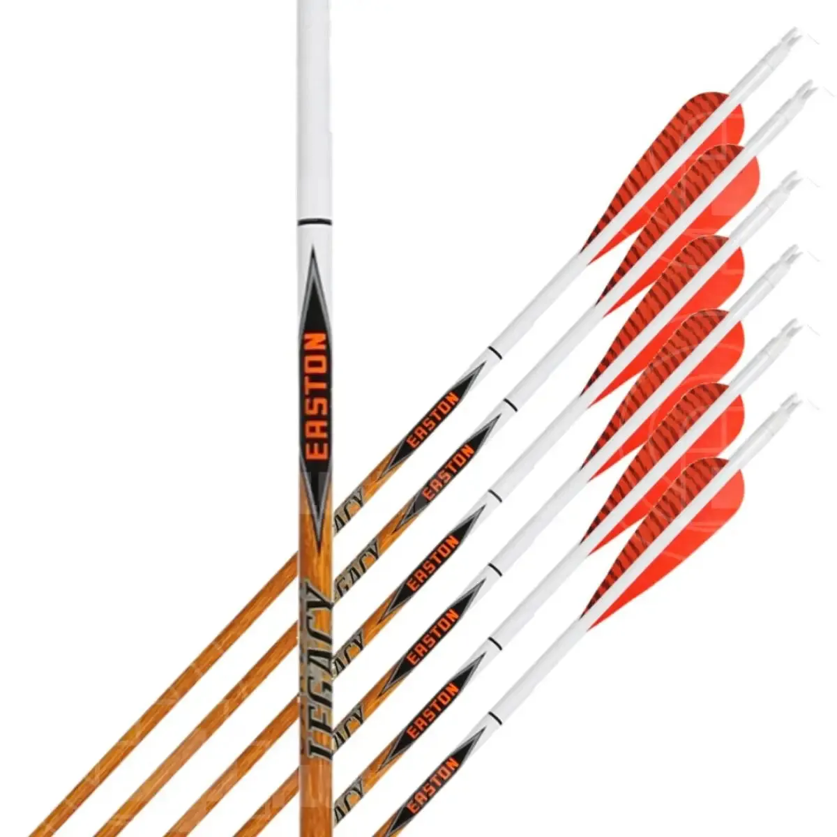 Carbon Legacy Parabolic Feather Fletched Arrows (6 Pk)